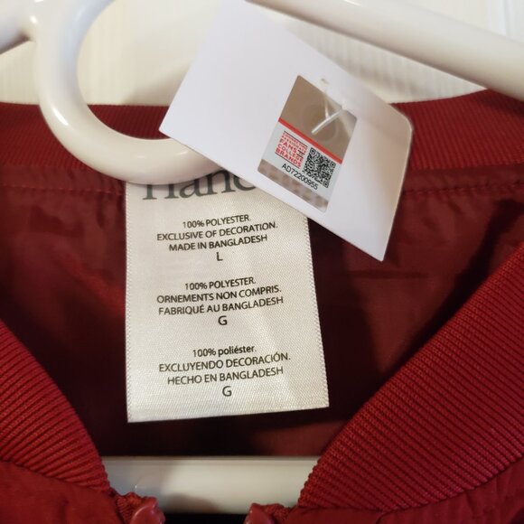 Washington State Cougars Men's 1/4 Zip Jacket/Shirt Size Large New with Tags - Picture 4 of 7